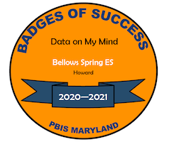 Data on My Mind award from PBIS Maryland 